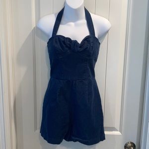 Betsey Johnson Denim Romper